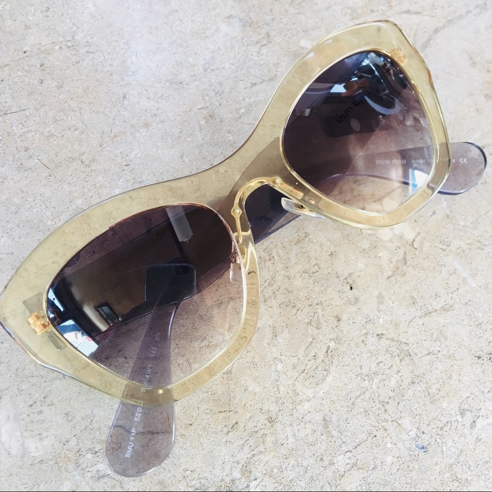Miu Miu 50’s mod sunglasses